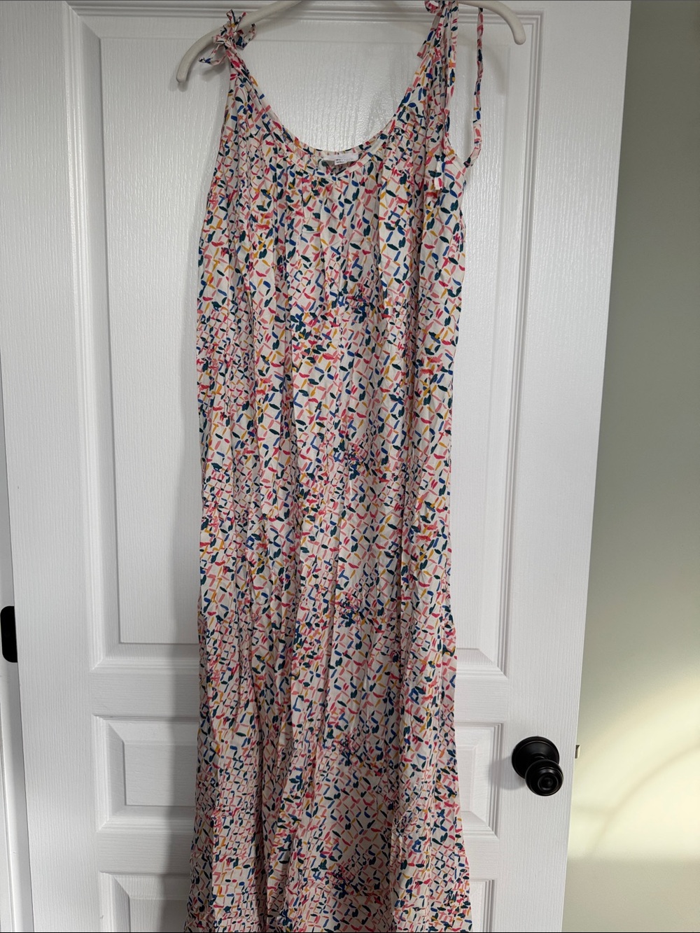 summersalt Multicolor Confetti Print Maxi Dress